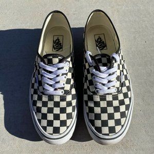 Vans Authentic Golden Coast Checkerboard